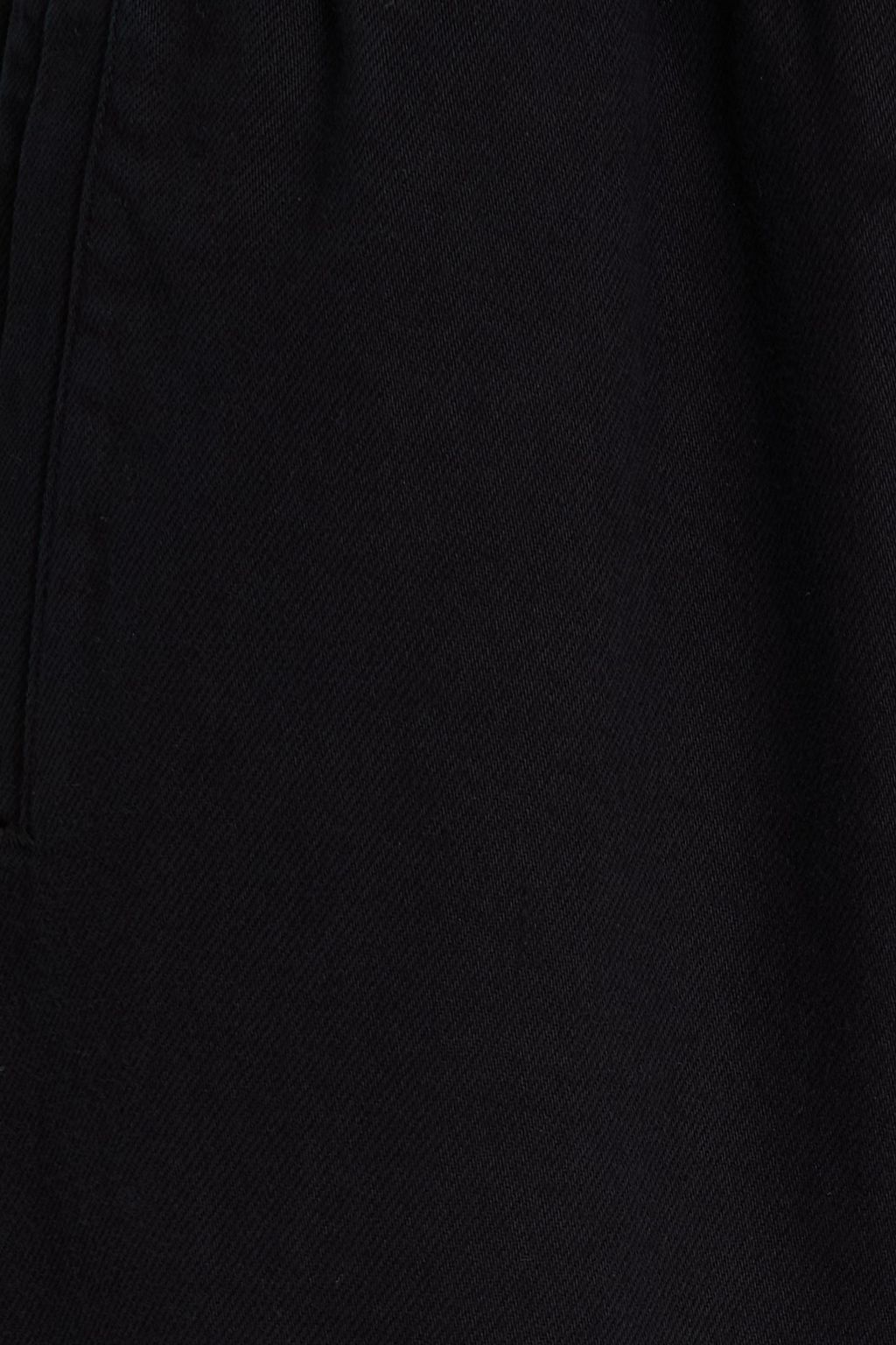 ALEXANDER WANG 메쉬 트리밍 레이어드 미드라이즈 와이드 레그　진