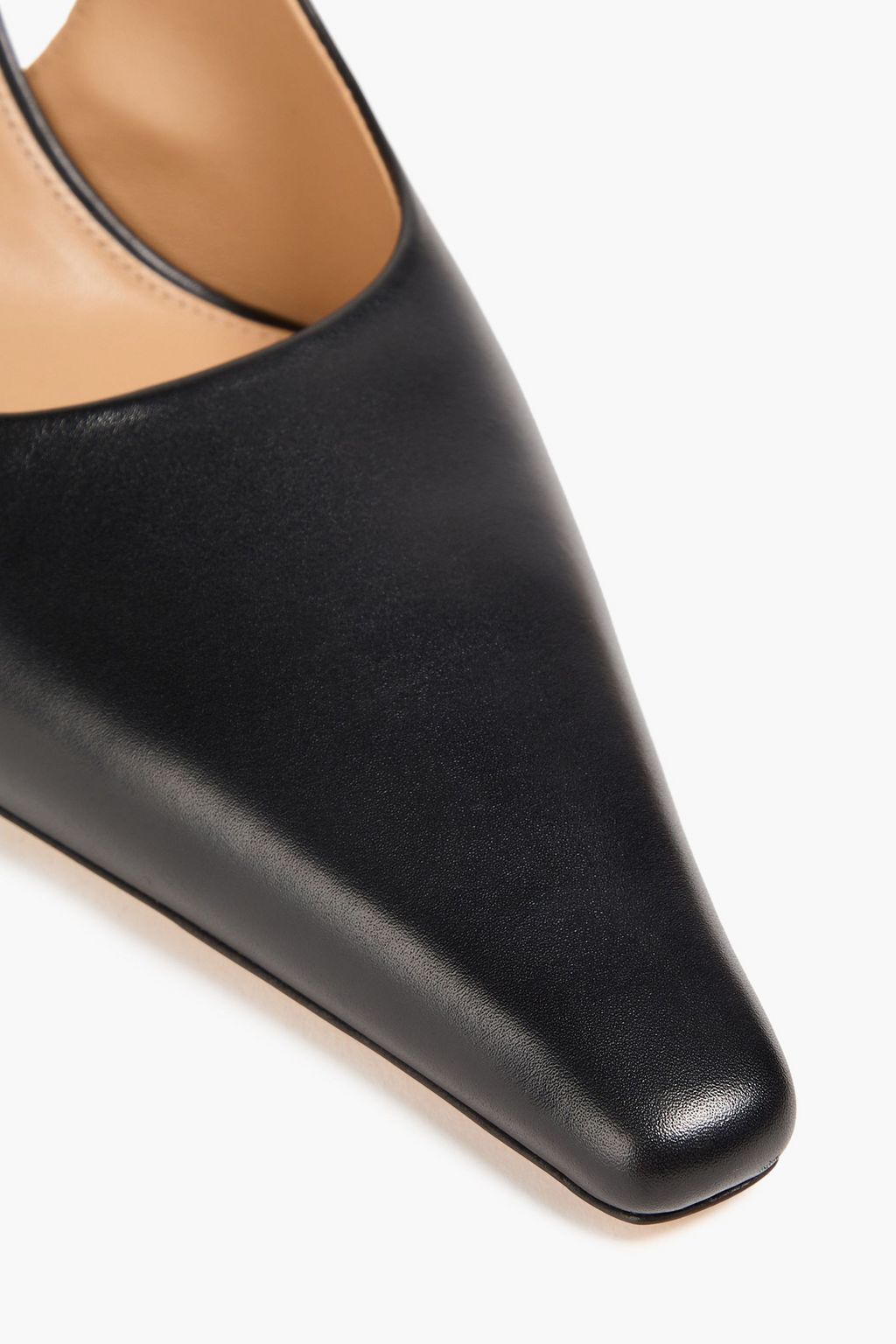 JW ANDERSON Chain レザー スリングバックパンプス