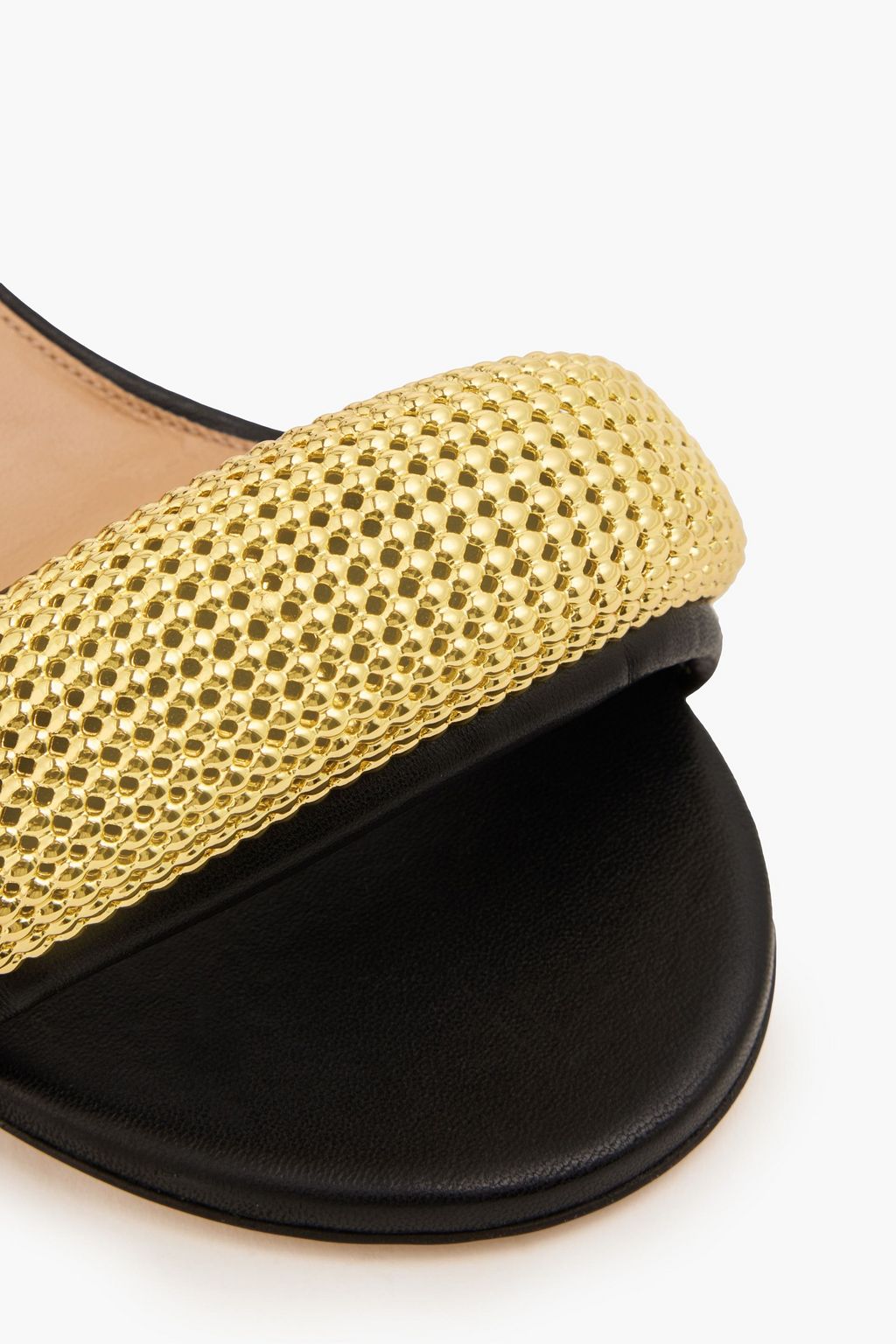 JW ANDERSON Embellished leather sandals