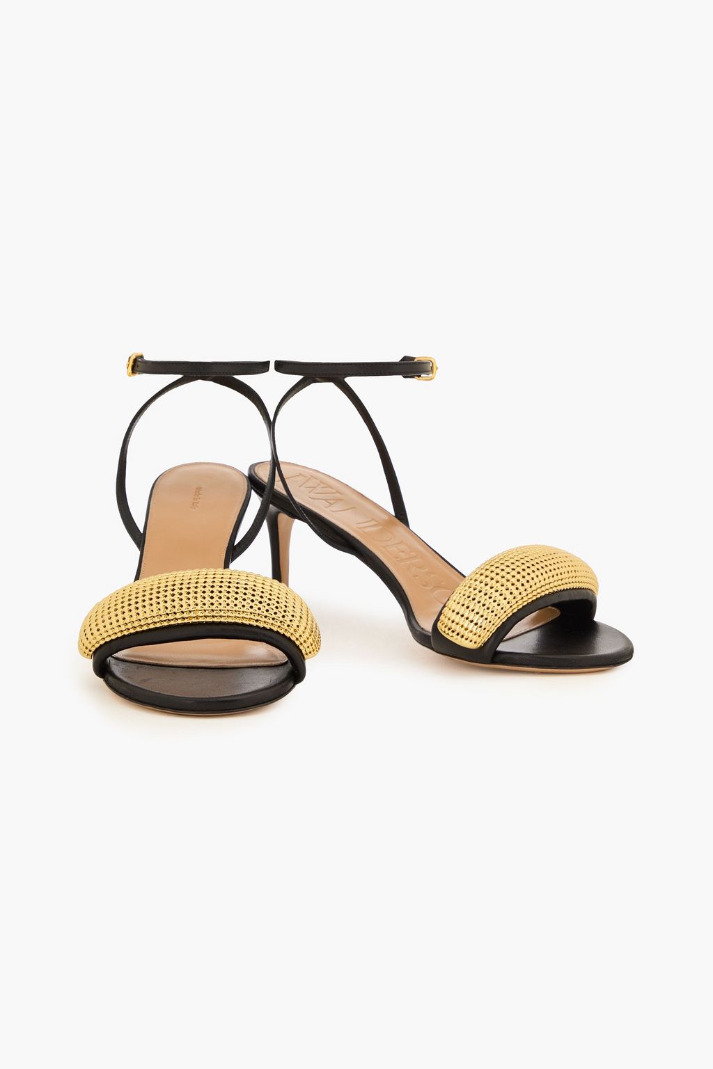JW ANDERSON Embellished leather sandals
