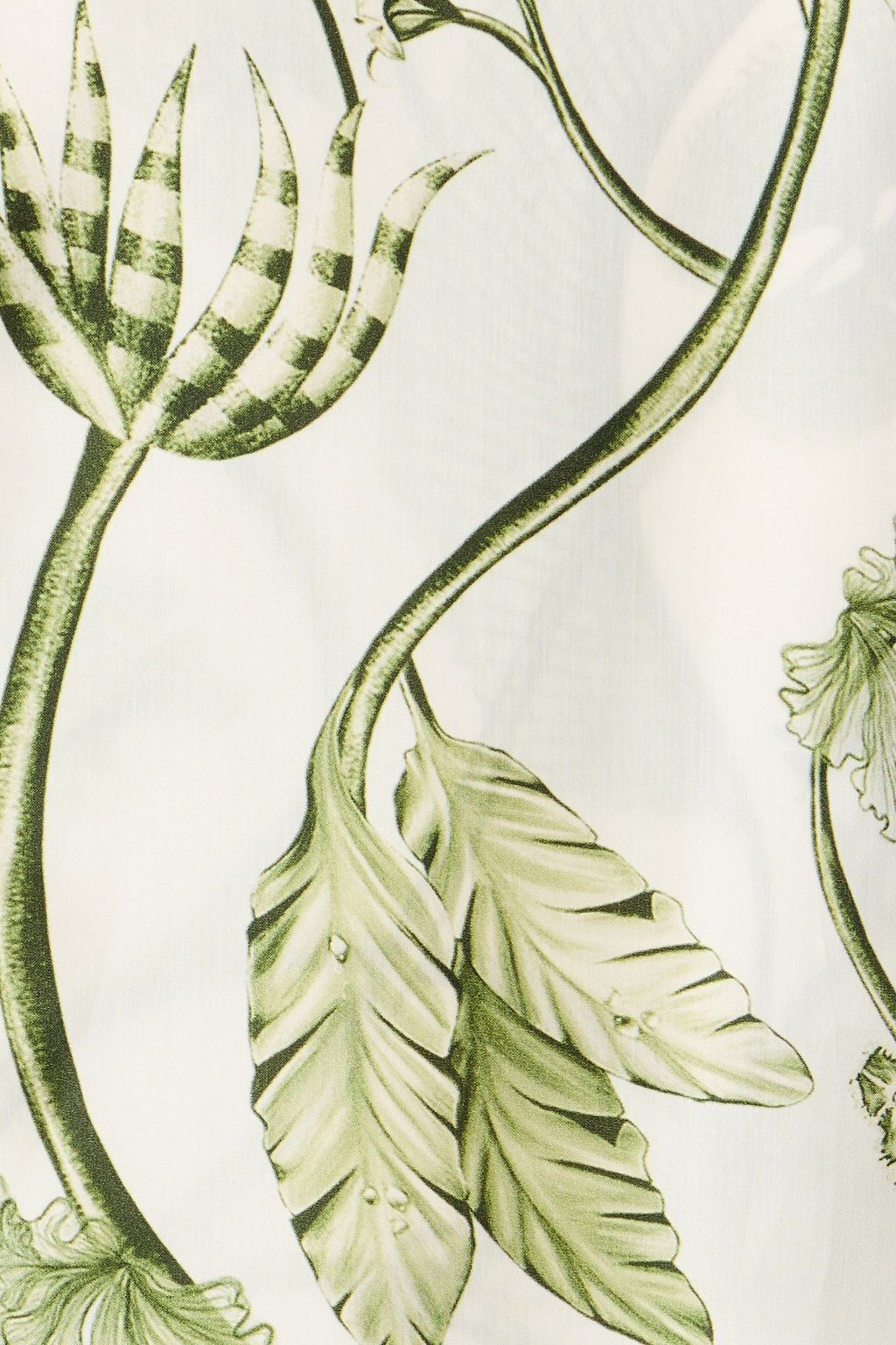 AGUA BY AGUA BENDITA Lavanda Habitat floral-print cupro and modal-blend satin pareo