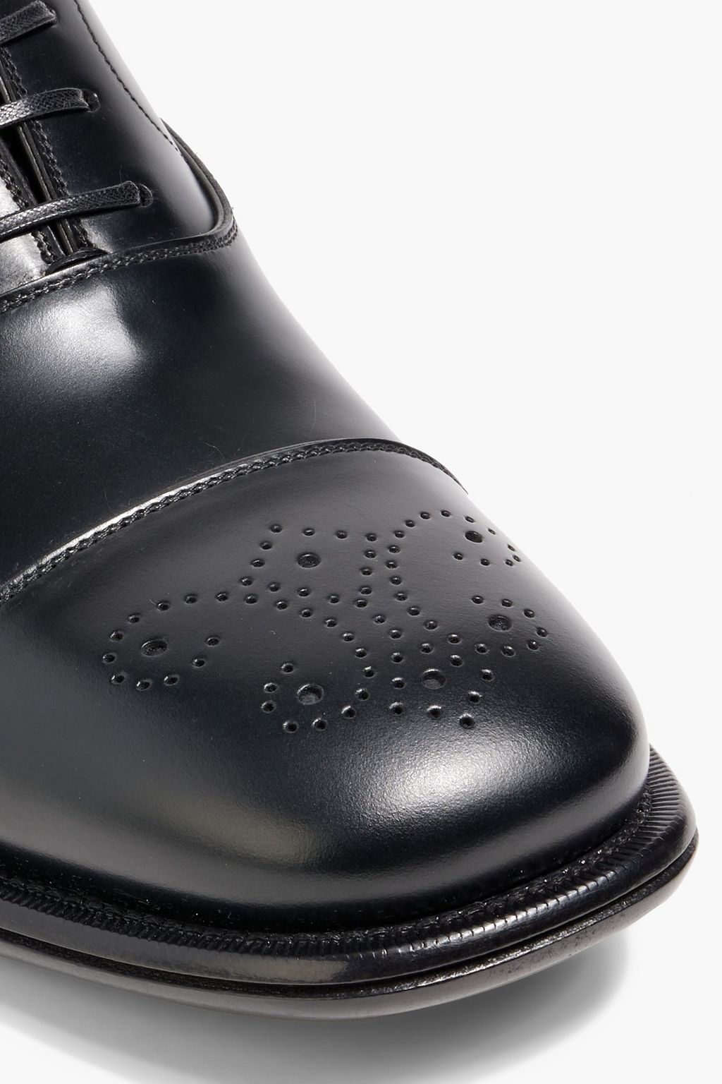 FERRAGAMO Maxime leather brogues