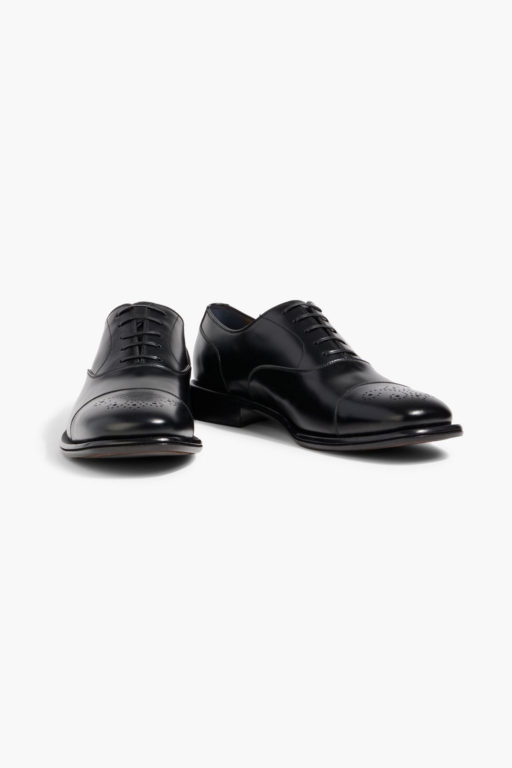 FERRAGAMO Maxime leather brogues