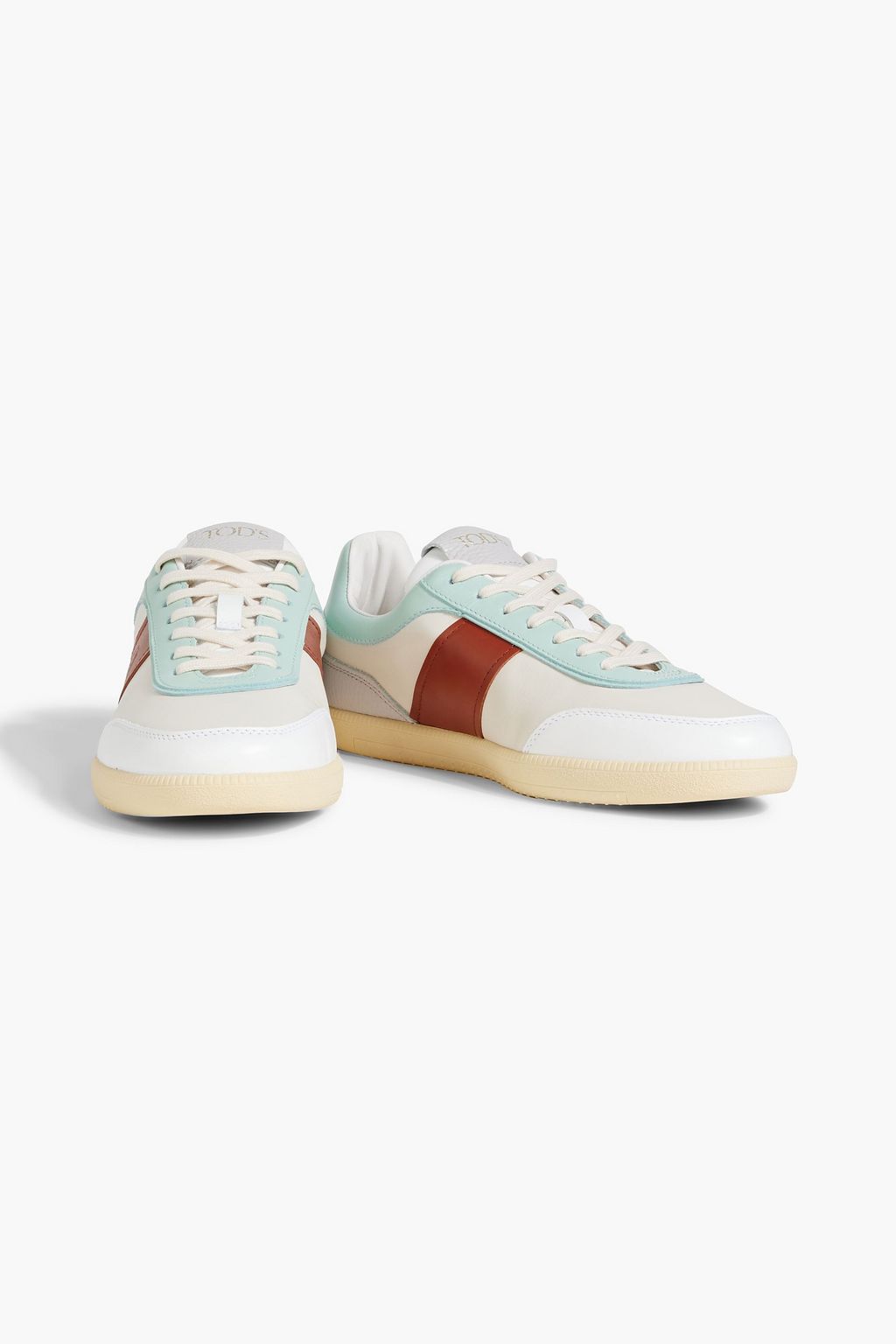 TOD'S Color-block leather sneakers
