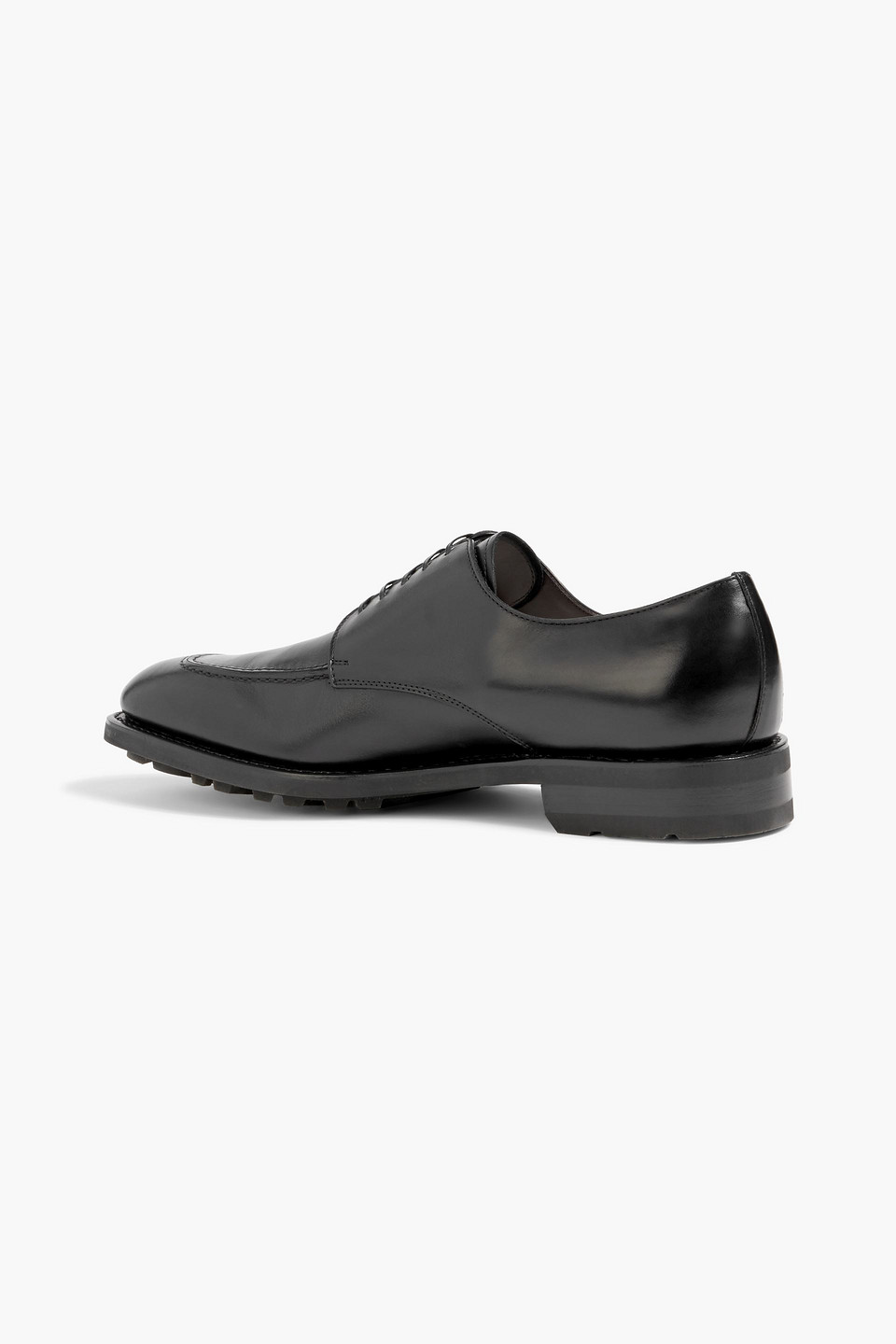 FERRAGAMO LEOPOLD LEATHER BROGUES