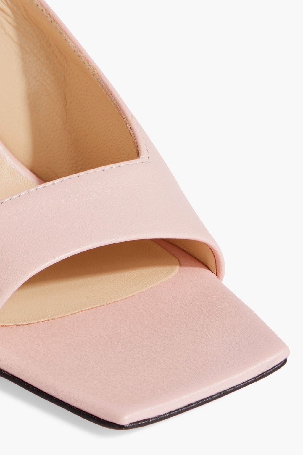 WANDLER Isa leather mules