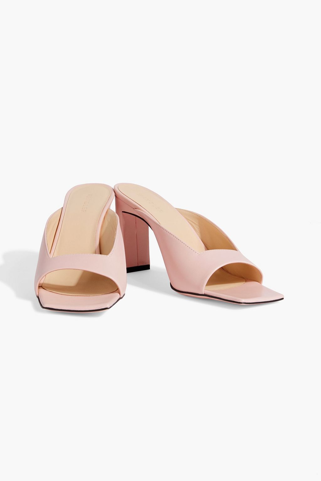 WANDLER Isa leather mules