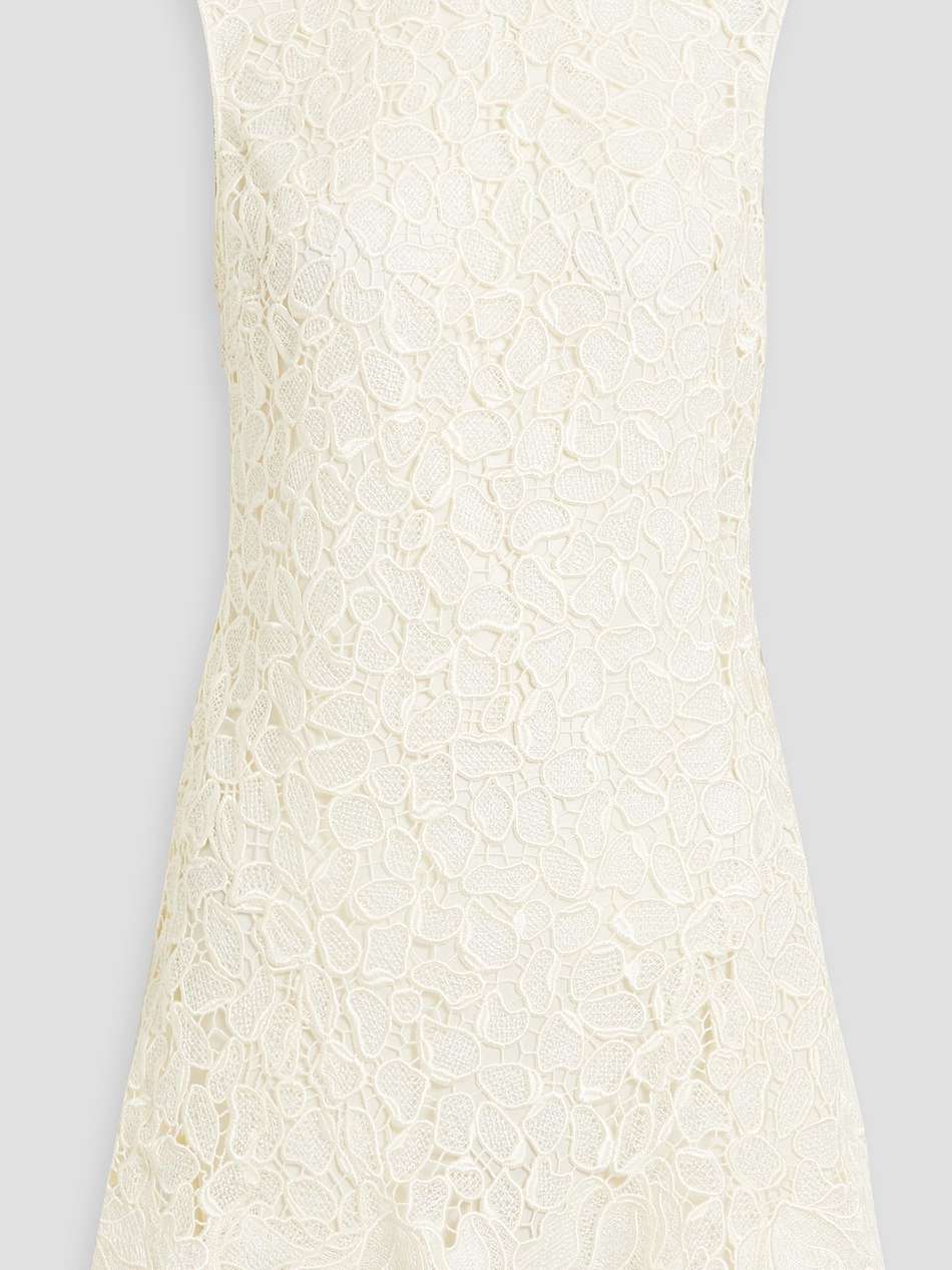 drake guipure lace mini dress