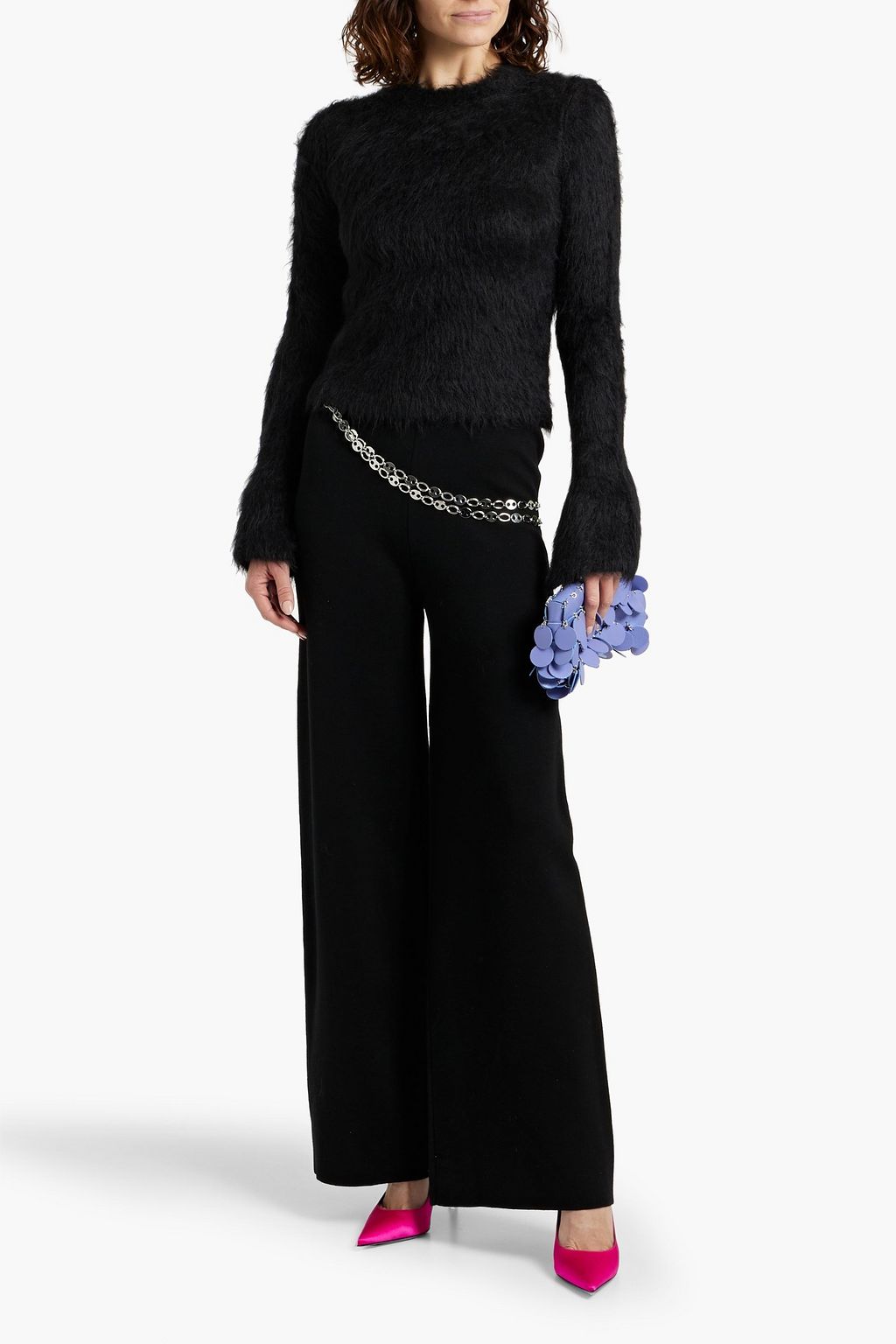 RABANNE Alpaca-blend sweater