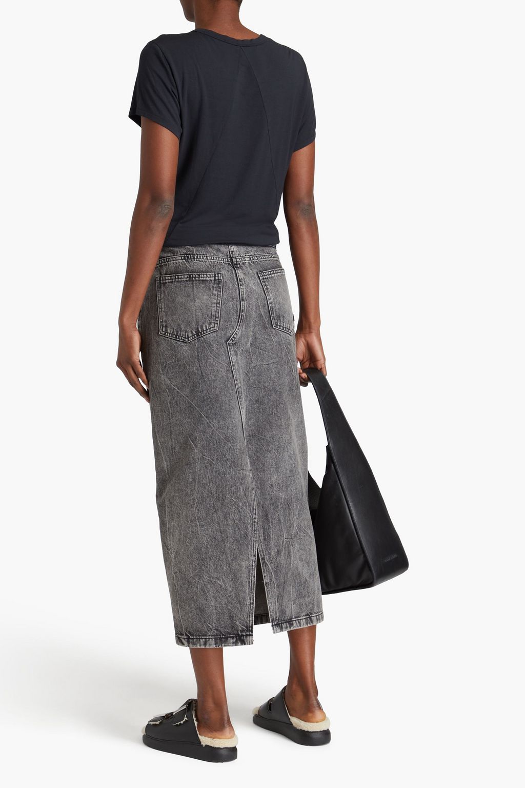 RAG & BONE تي شيرت "لوكا" من الجيرسي المصنوع من مزيج المودال