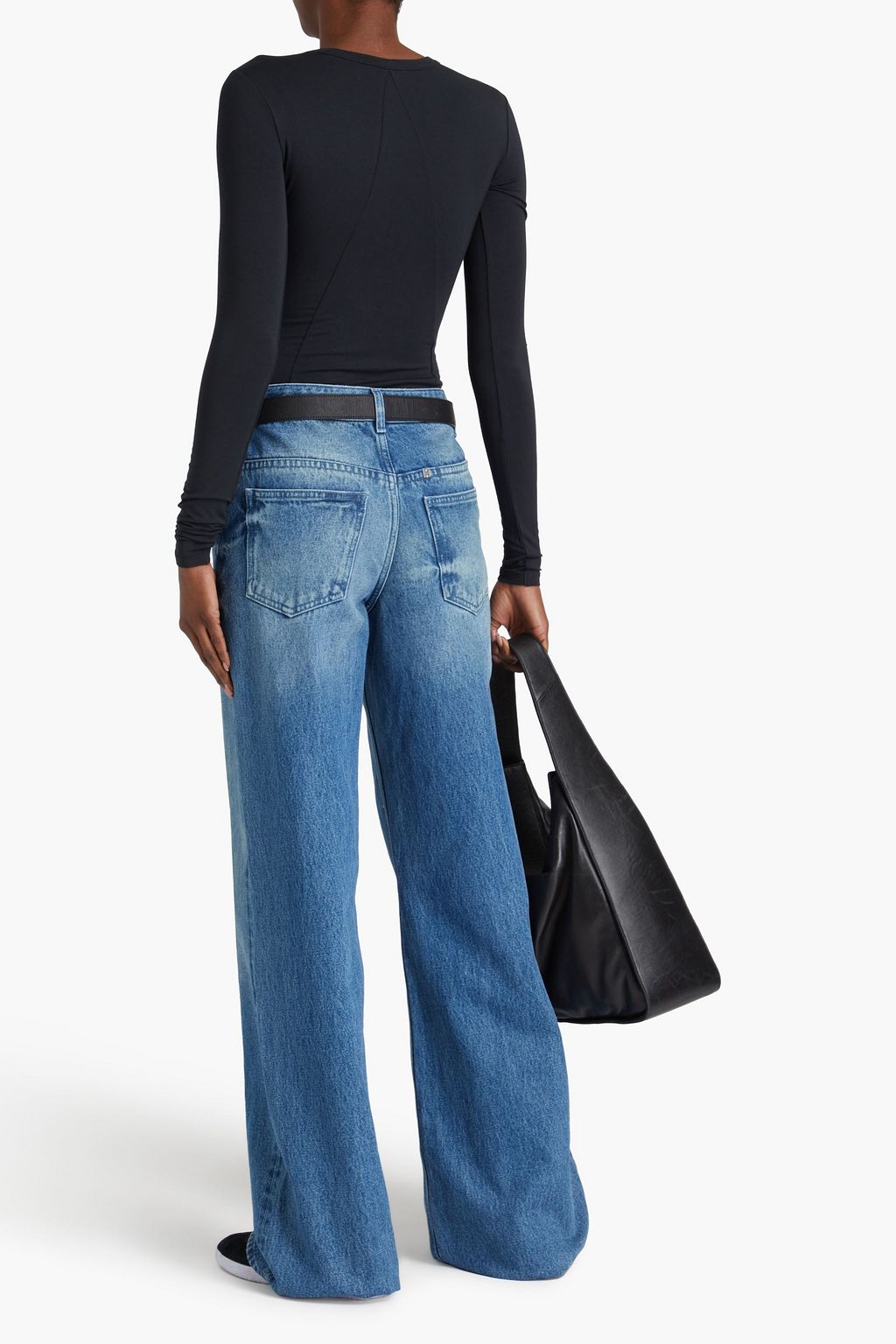 RAG & BONE بلوزة "لوكا" من الجيرسي المصنوع من مزيج المودال