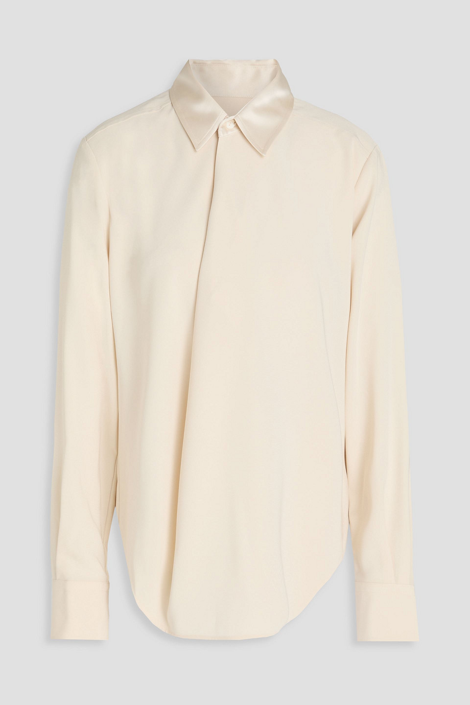 rag & bone - Phillipa draped cady blouse - White - M
