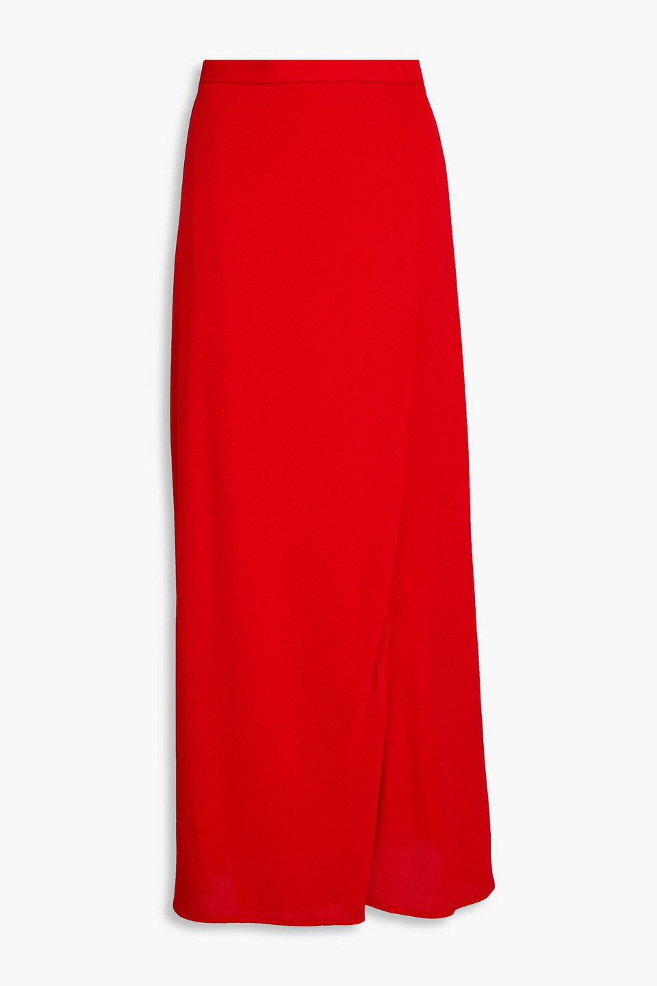 Tory Burch - Crepe maxi wrap skirt - Red - US 4