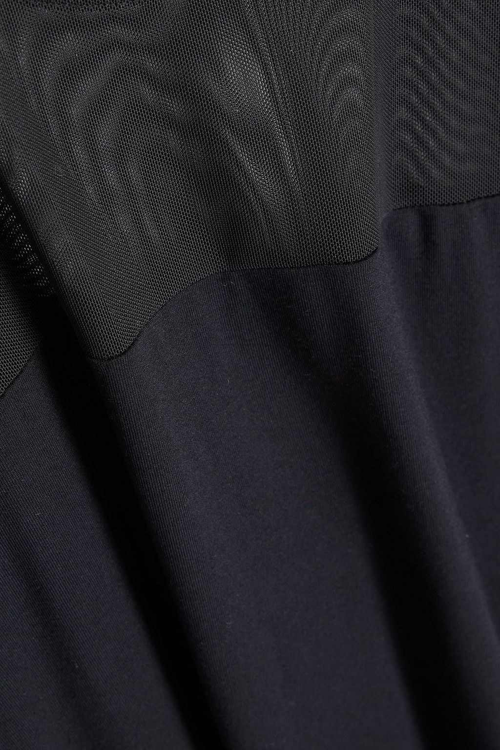 RAG & BONE Luca tulle-paneled stretch-modal jersey top
