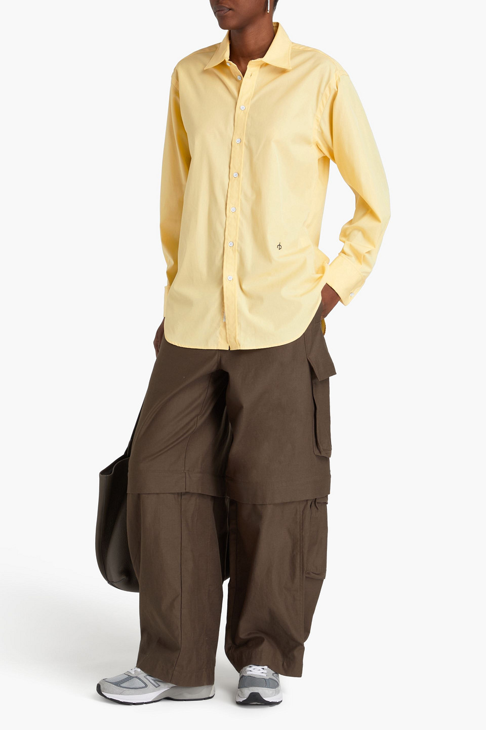  Rag & Bone - Diana Hemd Aus Baumwollpopeline - Gelb - Xs 