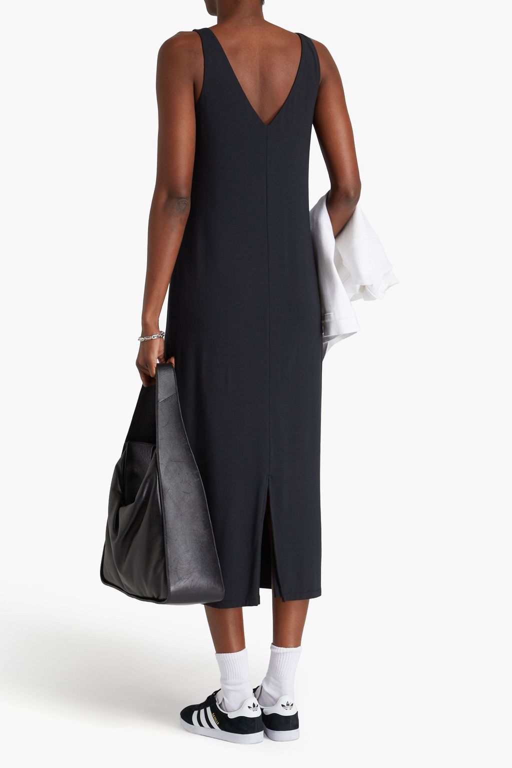 RAG & BONE Luca modal-blend jersey midi dress