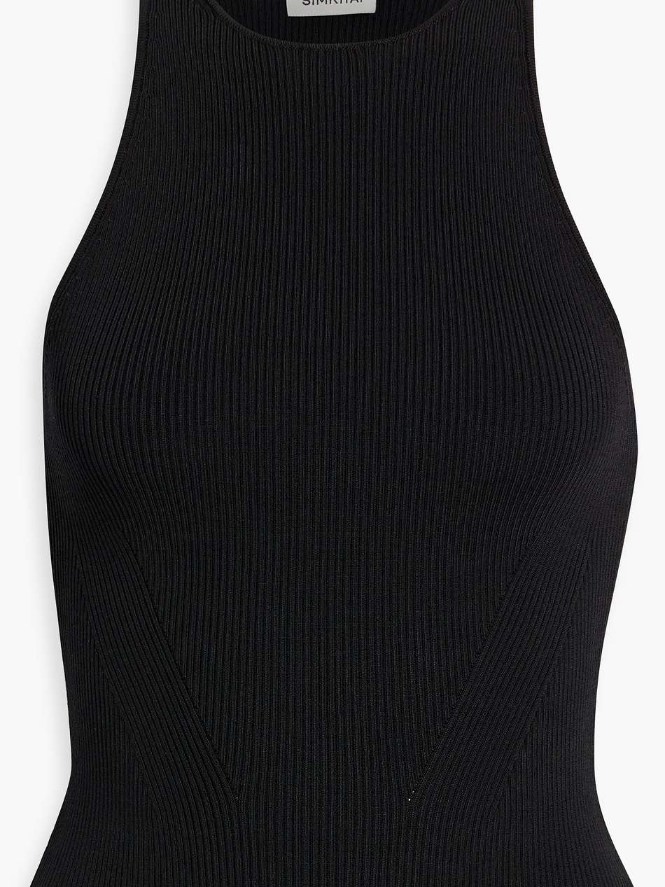 reza ribbed-knit tank