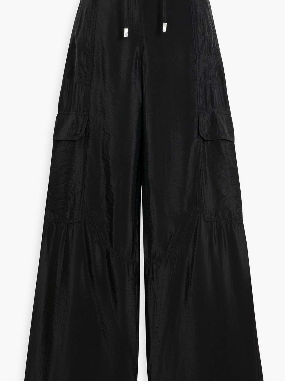 aurora crinkled-shell cargo pants