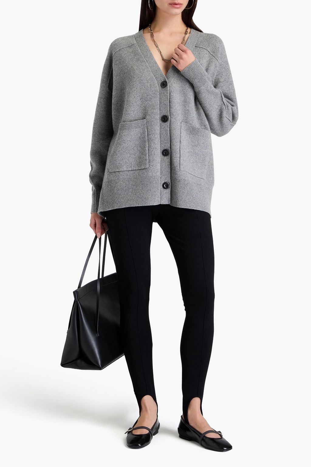 RAG & BONE كارديغان "بريدجت" مصنوع من مزيج الألبكة