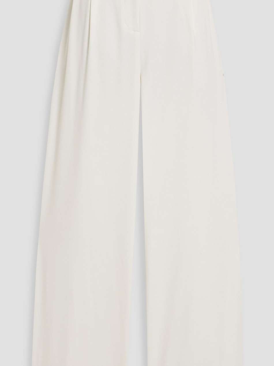 leroy twill wide-leg pants