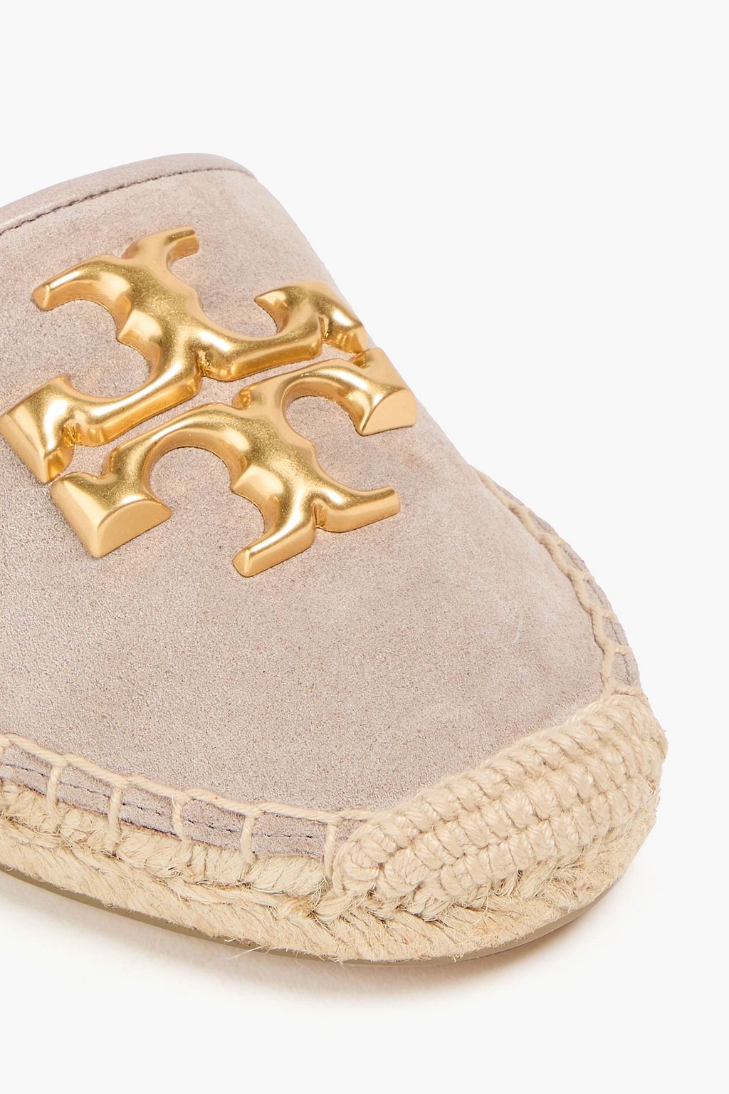 TORY BURCH حذاء إسبادريل "إيليانور دي أورساي" من الشامواه بتصميم مزركش