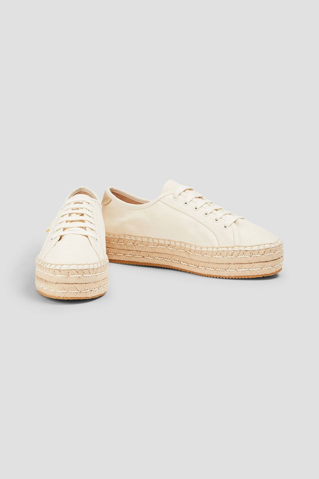 TORY BURCH Seaside キャンバス プラットフォーム エスパドリーユ