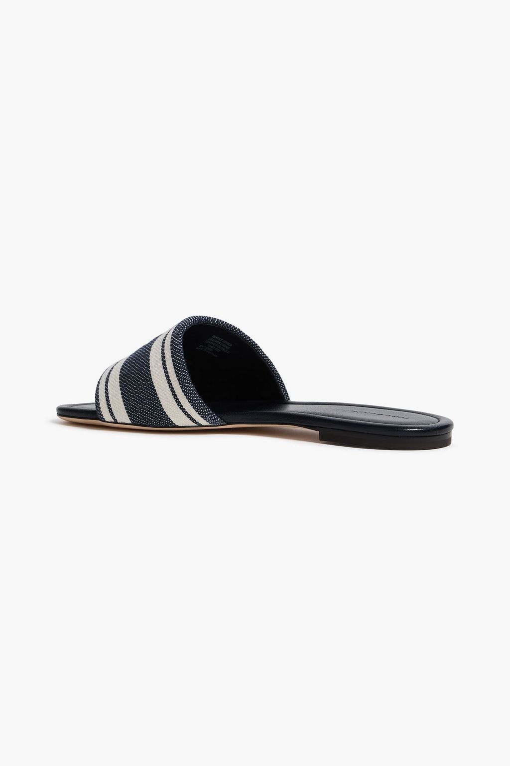 TORY BURCH Double T jacquard slides
