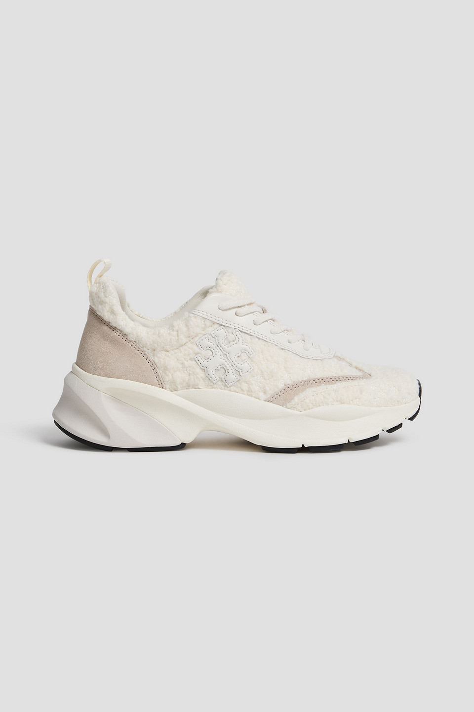 Tory Burch - Good Luck bouclé sneakers - White - US 6.5