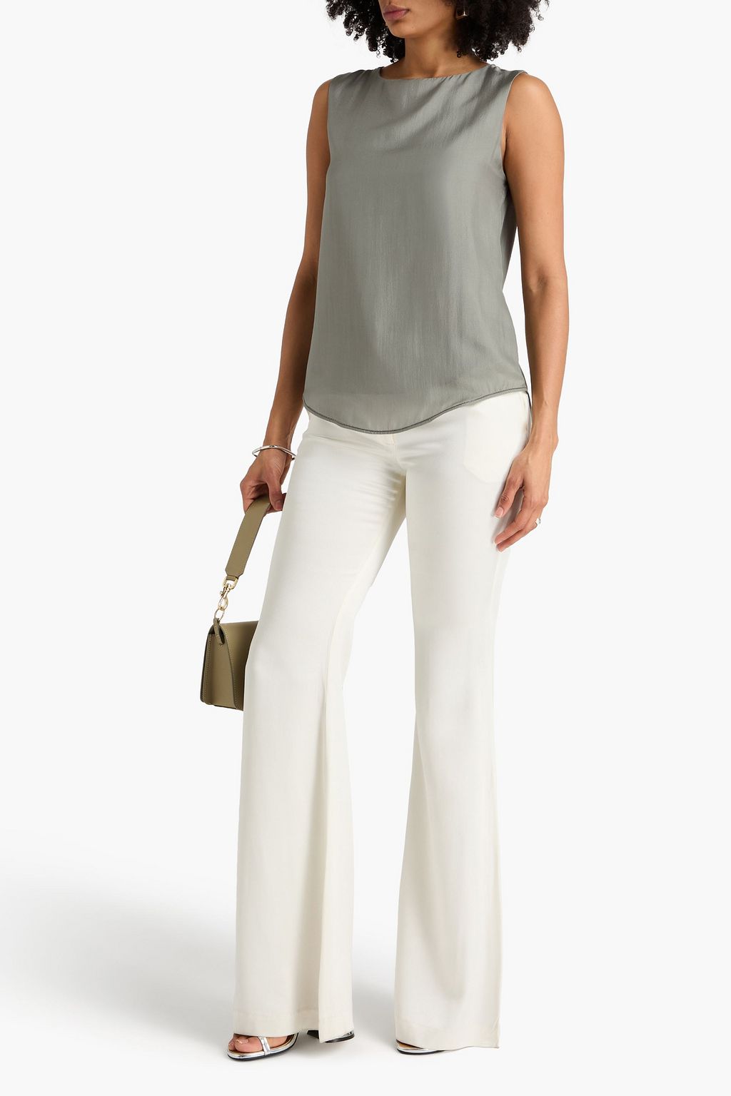 FABIANA FILIPPI Silk crepe de chine top