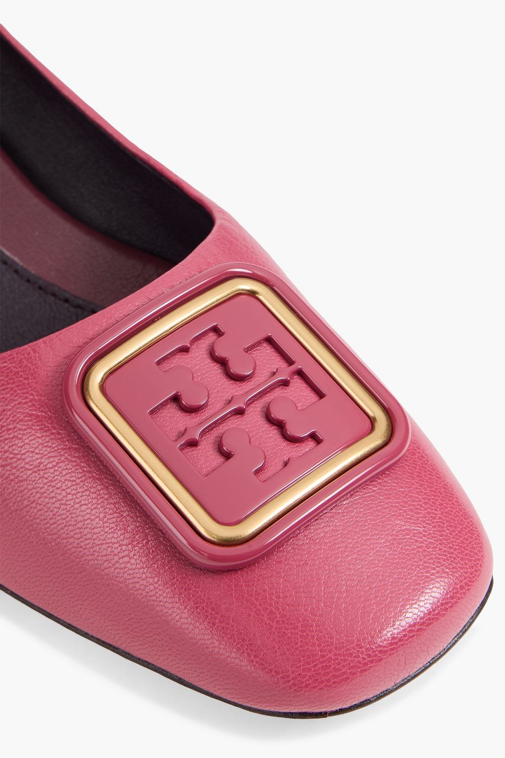 TORY BURCH Georgia embellished leather pumps