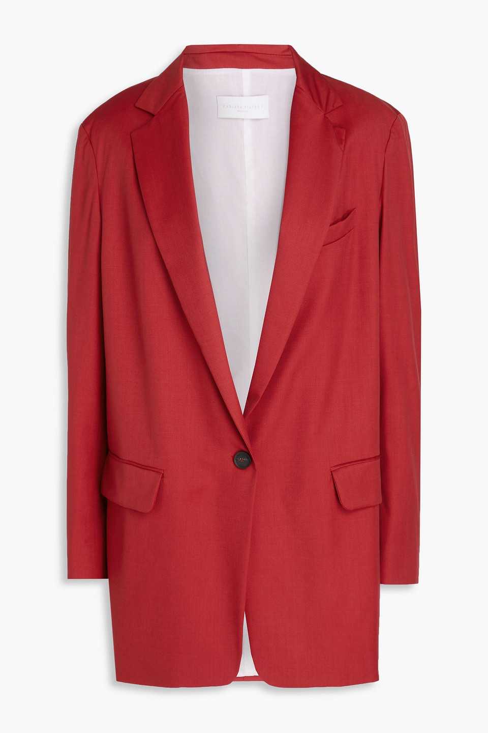 Fabiana Filippi - Wool blazer - Red - IT 42