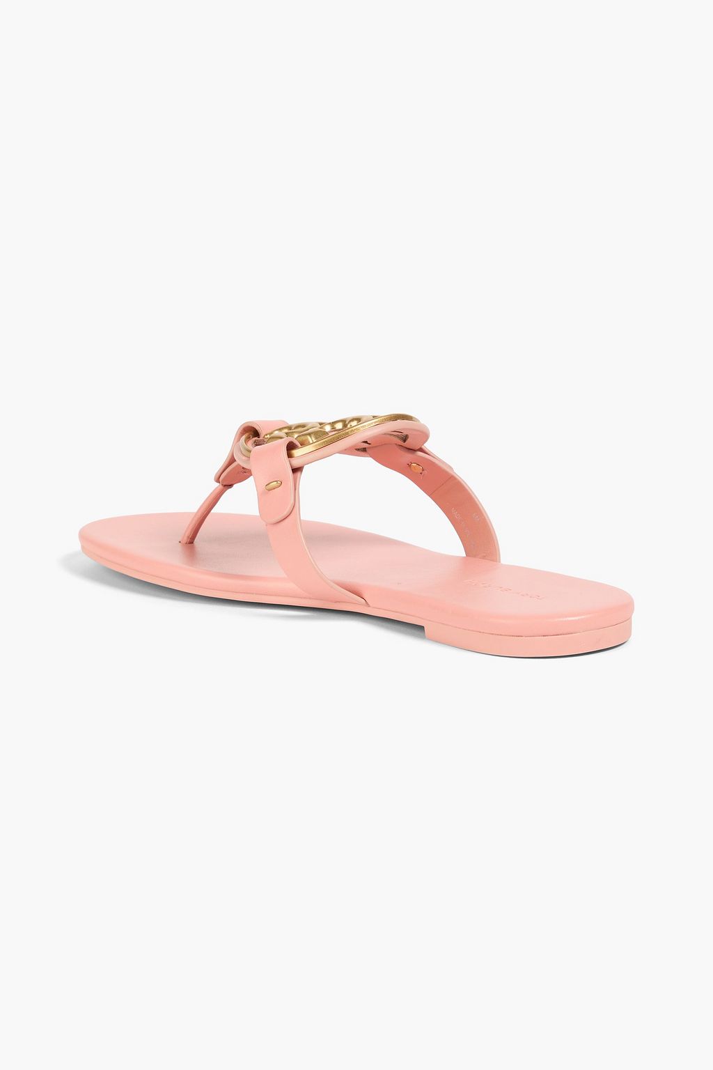 TORY BURCH صندل "ميلر" من الجلد بتصميم مزركش
