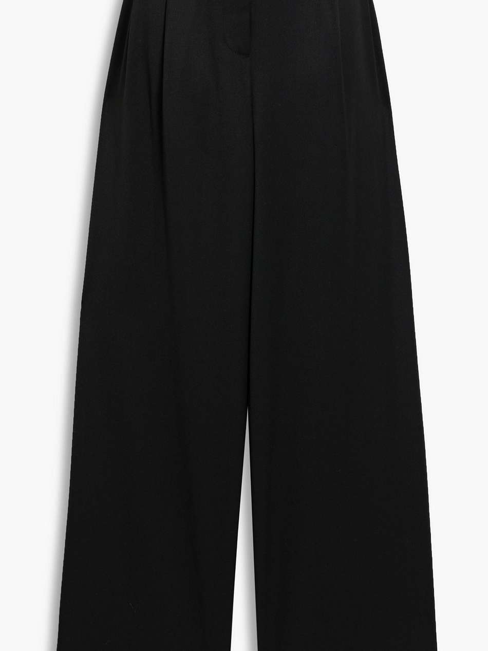 leroy twill wide-leg pants