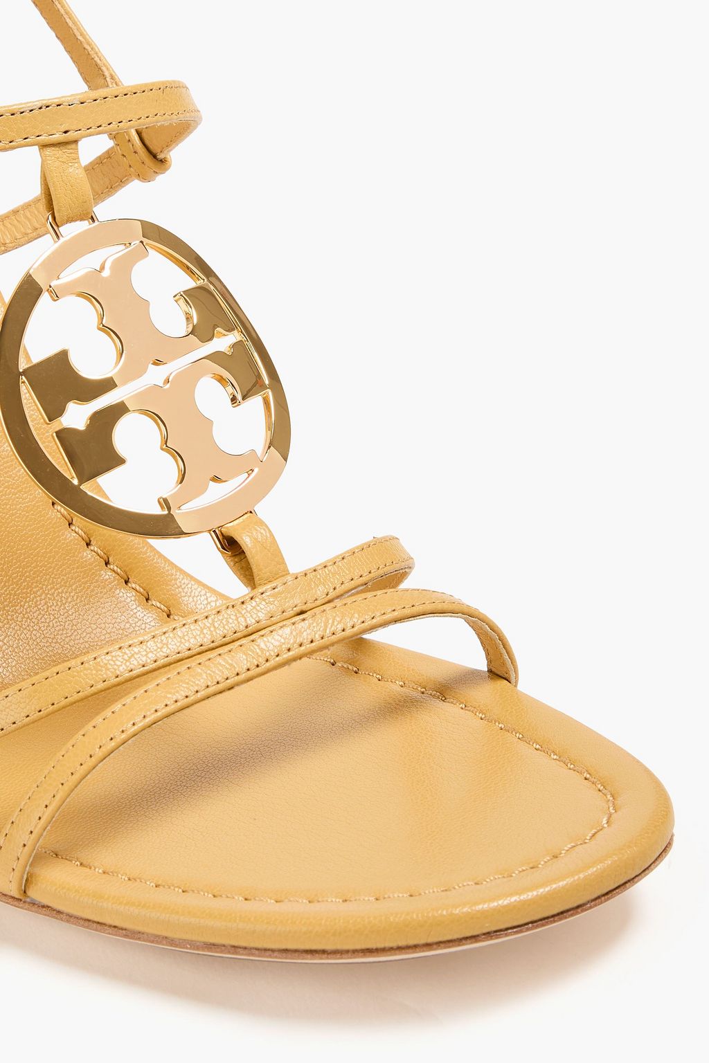 TORY BURCH Capri Miller レザー ウェッジ スリングバックサンダル