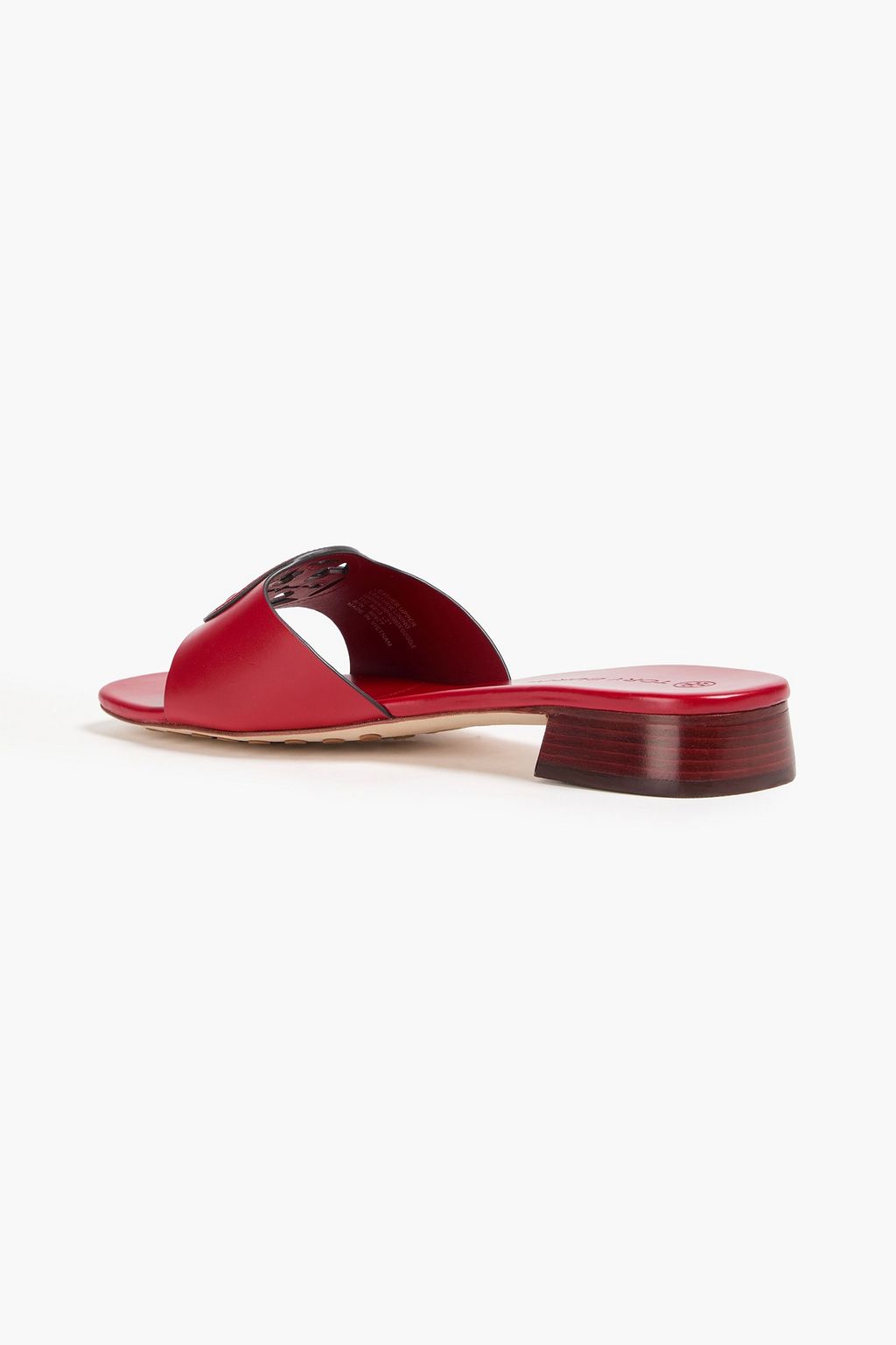TORY BURCH 봄브 장식 디테일 가죽 샌들