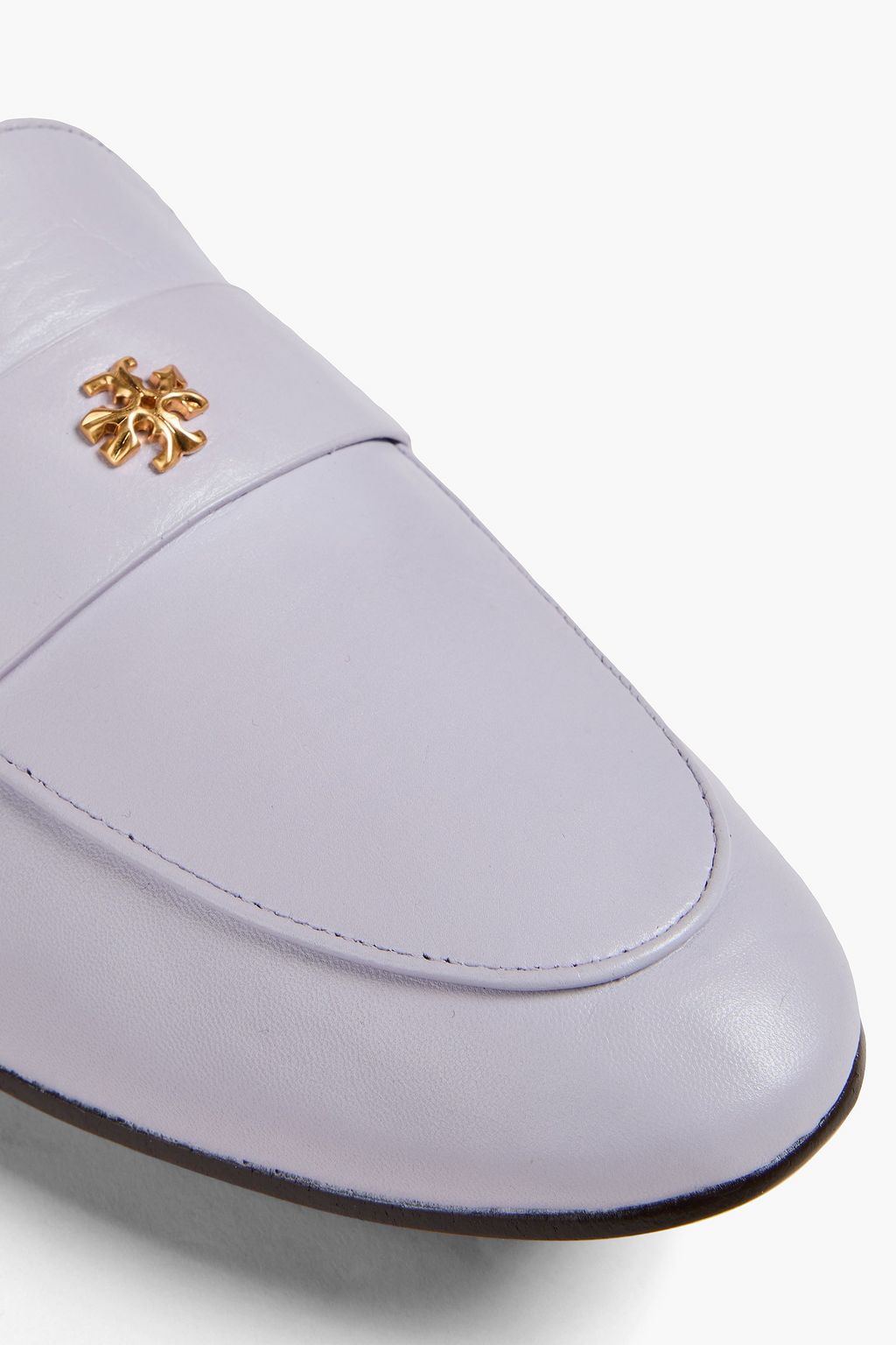 TORY BURCH حذاء لوفر من الجلد بتصميم مزركش