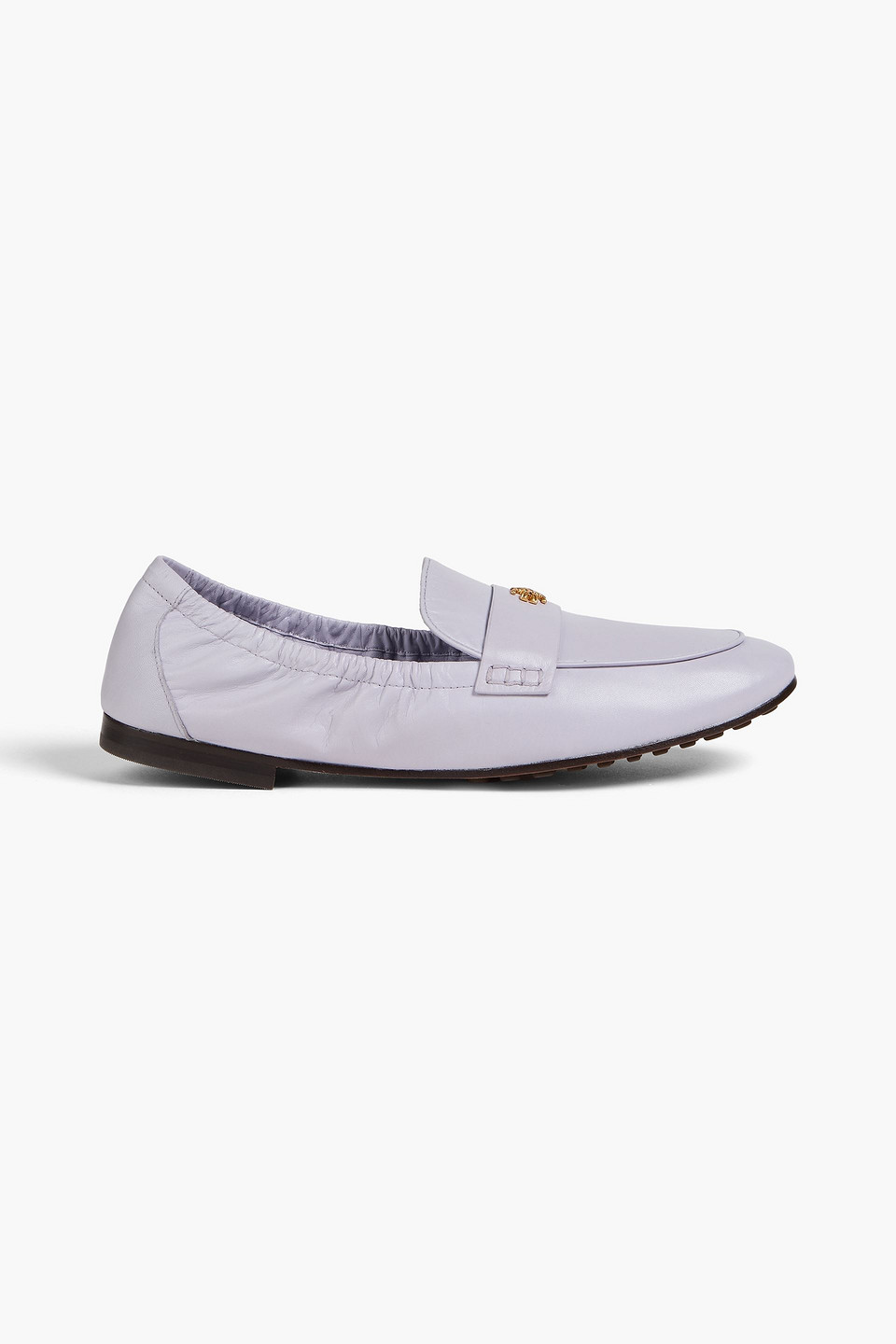 Tory Burch Loafers Aus Leder Mit Verzierung In Blue