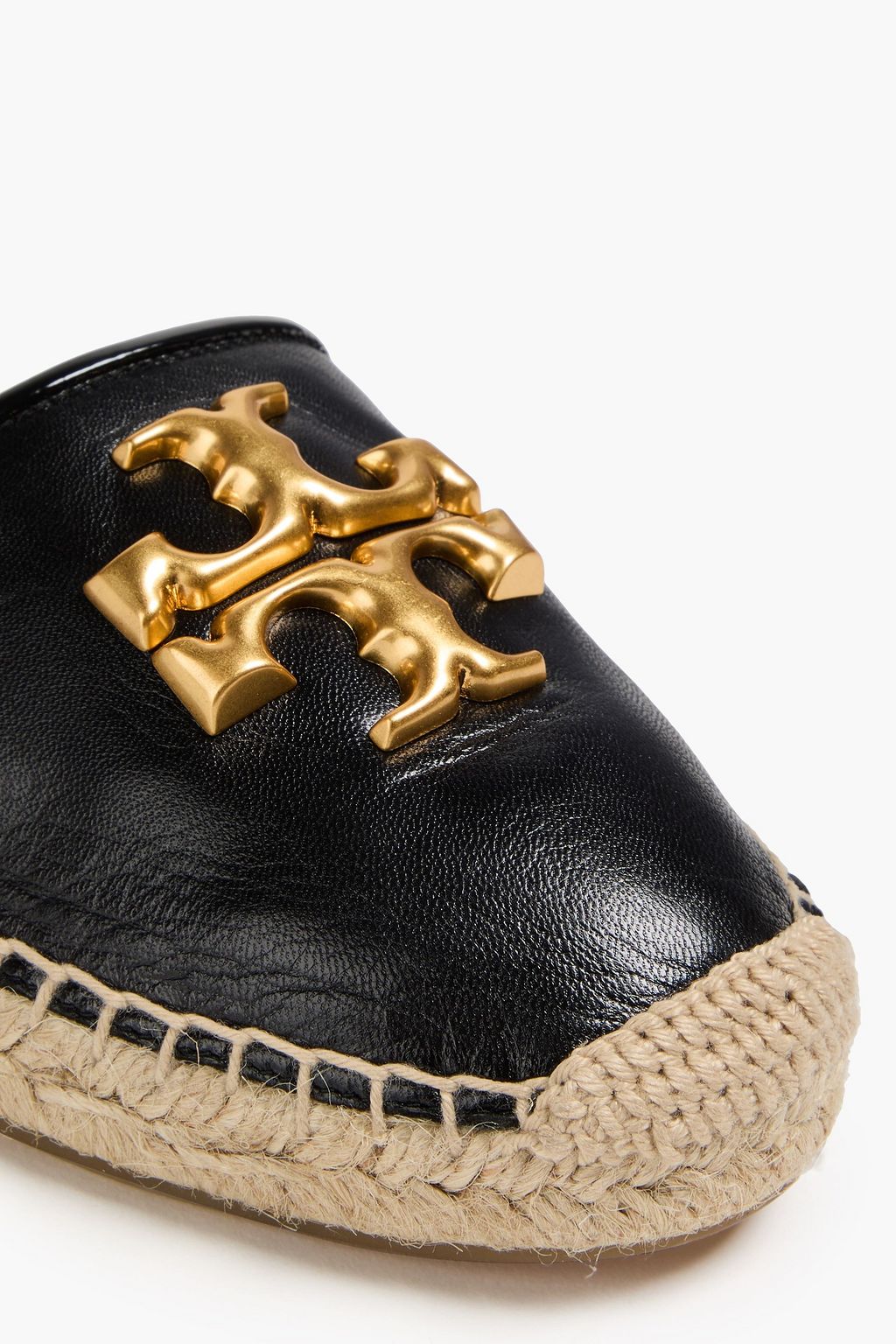 TORY BURCH حذاء إسبادريل "إليانور" من الجلد مزين بزخارف