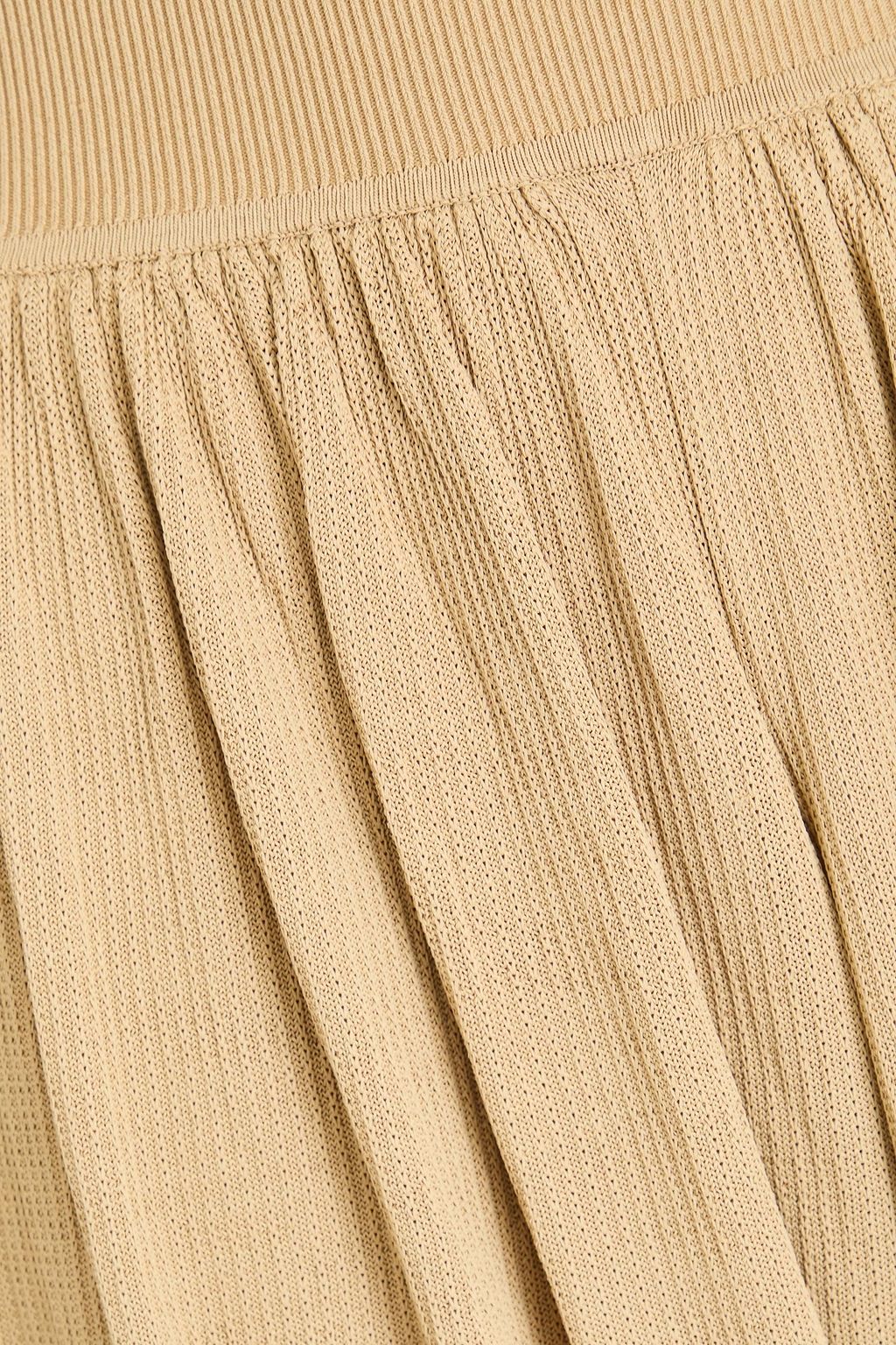 TORY BURCH شورت من نسيج محبوك