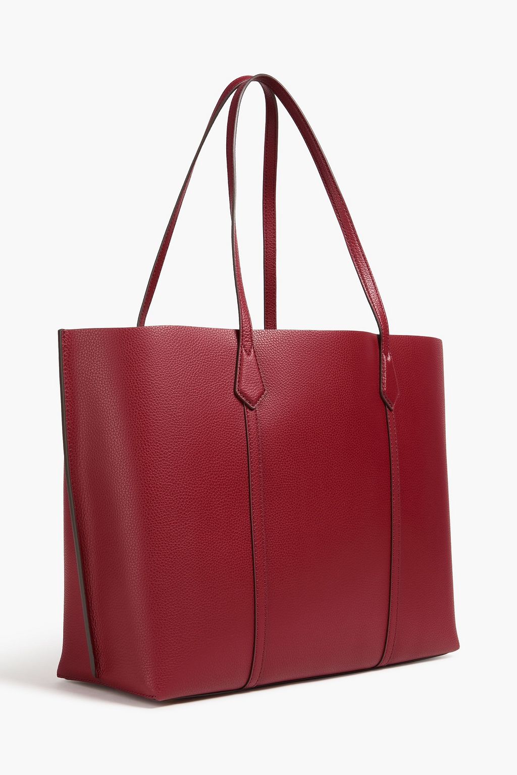 TORY BURCH Perry pebbled-leather tote