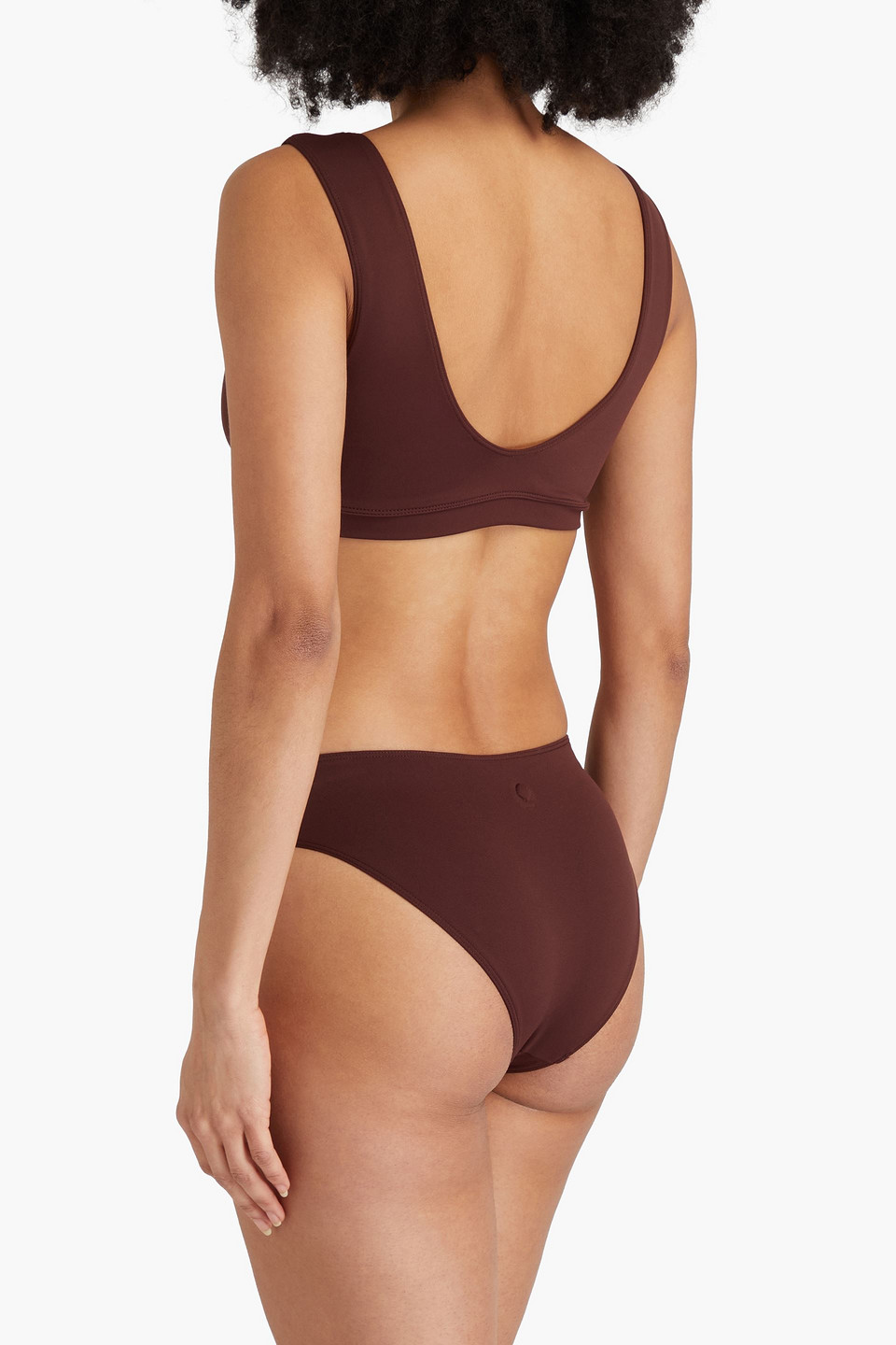  Loulou De Saison - Hermes Bikini-oberteil - Burgunderrot - Xs 