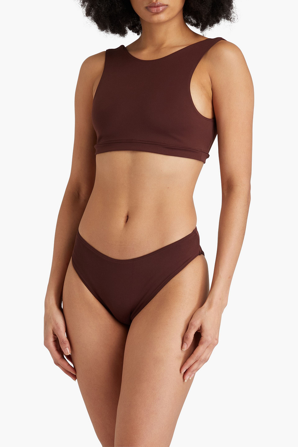  Loulou De Saison - Hermes Bikini-oberteil - Burgunderrot - Xs 