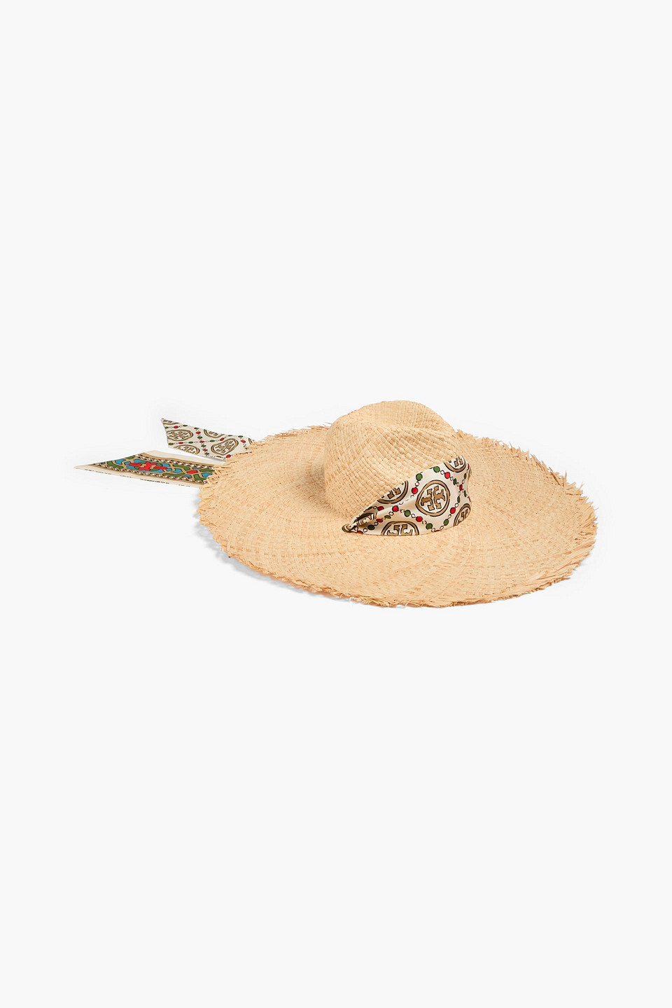 Tory Burch Straw Sun Hat In Neutral