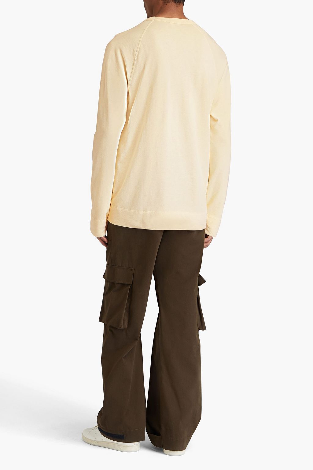 JAMES PERSE French cotton-terry sweatshirt