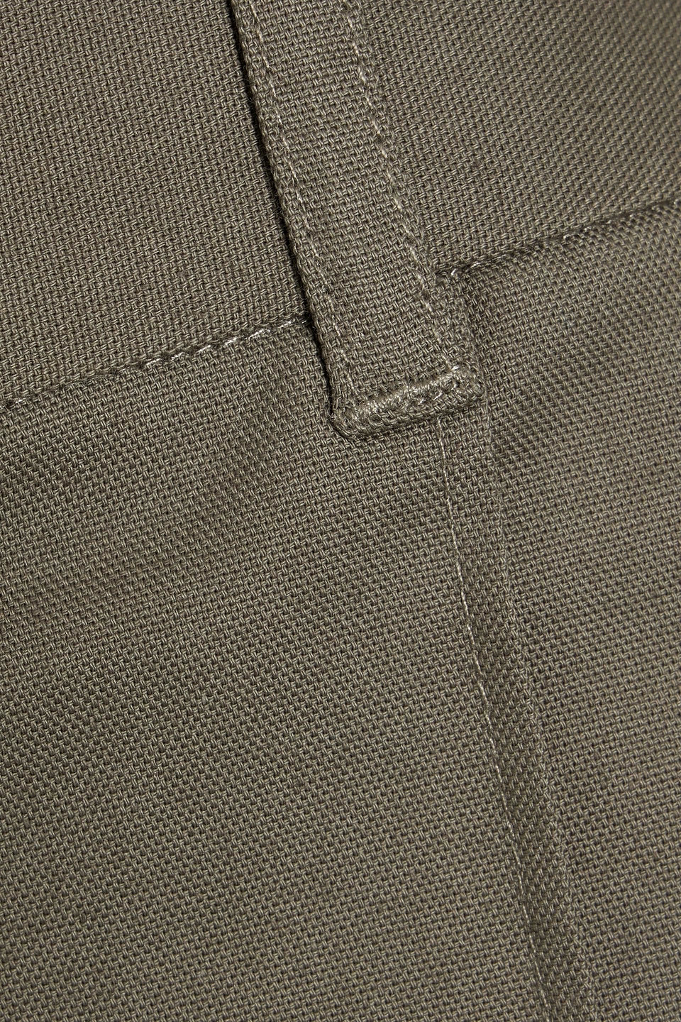 3.1 Phillip Lim Cotton-blend Tapered Pants In Army Green