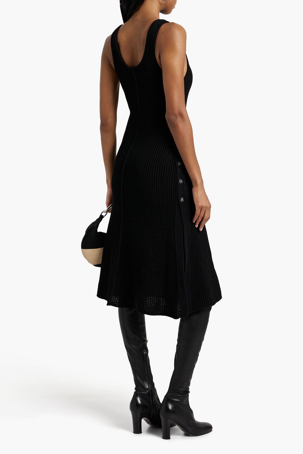 3.1 PHILLIP LIM Ribbed cotton-blend dress