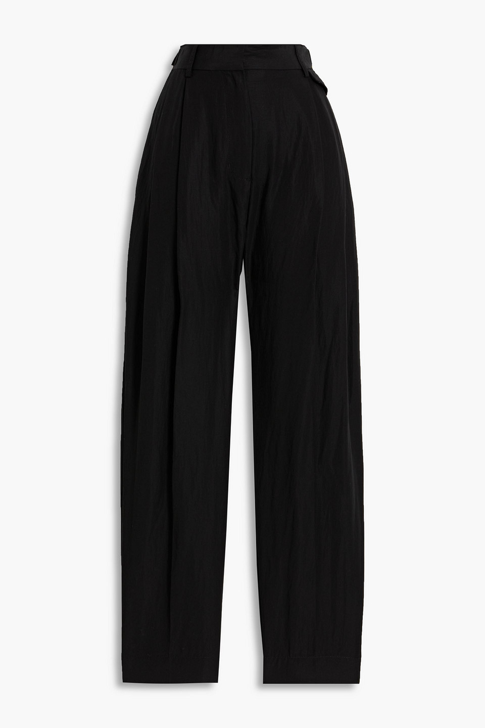 3.1 Phillip Lim Pleated Tencel™-blend Tapered Pants In Black