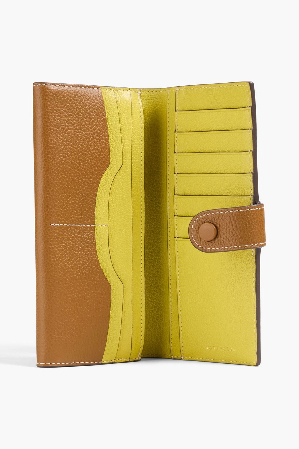 TORY BURCH 봉봉 페블 가죽 지갑