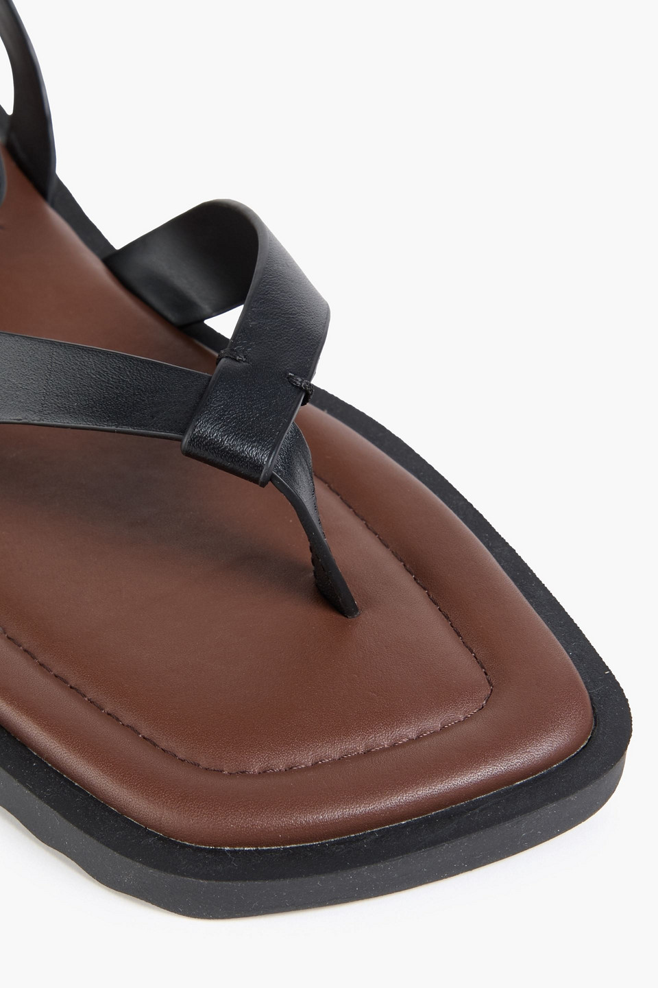 VINCE SAMUELA LEATHER SANDALS