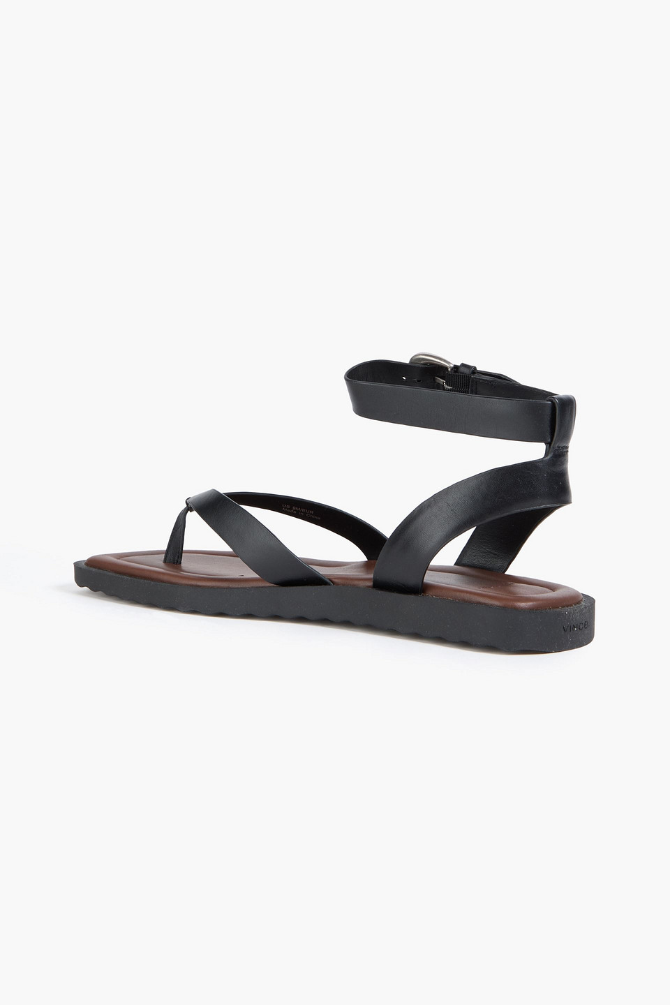 VINCE SAMUELA LEATHER SANDALS